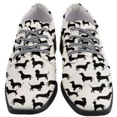 Dachshunds! Women Heeled Oxford Shoes by ZeeBee