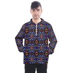 Abstract-s-2 Men s Half Zip Pullover by ArtworkByPatrick