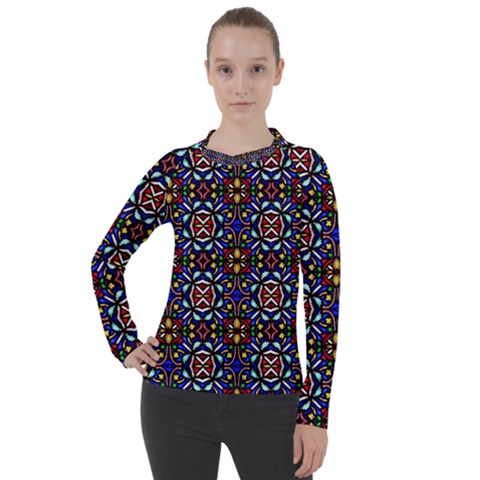 Abstract-s-2 Women s Pique Long Sleeve Tee by ArtworkByPatrick