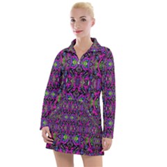 Abstract-s-3 Women s Long Sleeve Casual Dress by ArtworkByPatrick