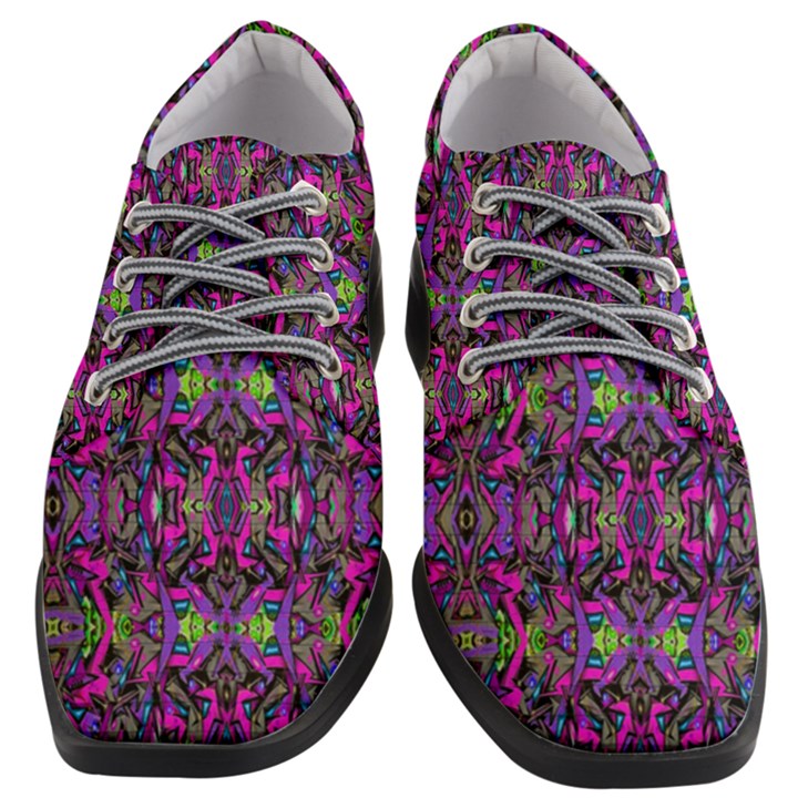 ABSTRACT-S-3 Women Heeled Oxford Shoes