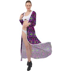 Abstract-s-3 Maxi Chiffon Beach Wrap by ArtworkByPatrick