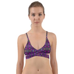 Abstract-s-3 Wrap Around Bikini Top