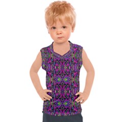 Abstract-s-3 Kids  Sport Tank Top