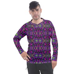 Abstract-s-3 Men s Pique Long Sleeve Tee