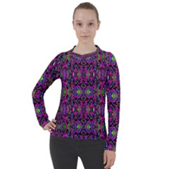 Abstract-s-3 Women s Pique Long Sleeve Tee