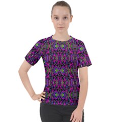 Abstract-s-3 Women s Sport Raglan Tee