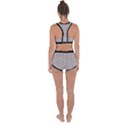 Timeless - Black & Abalone Grey Racerback Boyleg Bikini Set View2