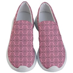 Timeless - Black & Flamingo Pink Women s Lightweight Slip Ons by FashionBoulevard