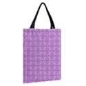 Timeless - Black & Lavender Purple Classic Tote Bag View2