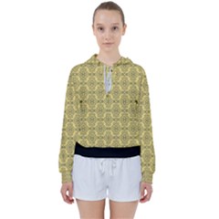 Timeless - Black & Mellow Yellow Women s Tie Up Sweat by FashionBoulevard