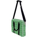 Timeless - Black & Mint Green Cross Body Office Bag View1