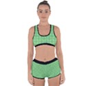 Timeless - Black & Mint Green Racerback Boyleg Bikini Set View1