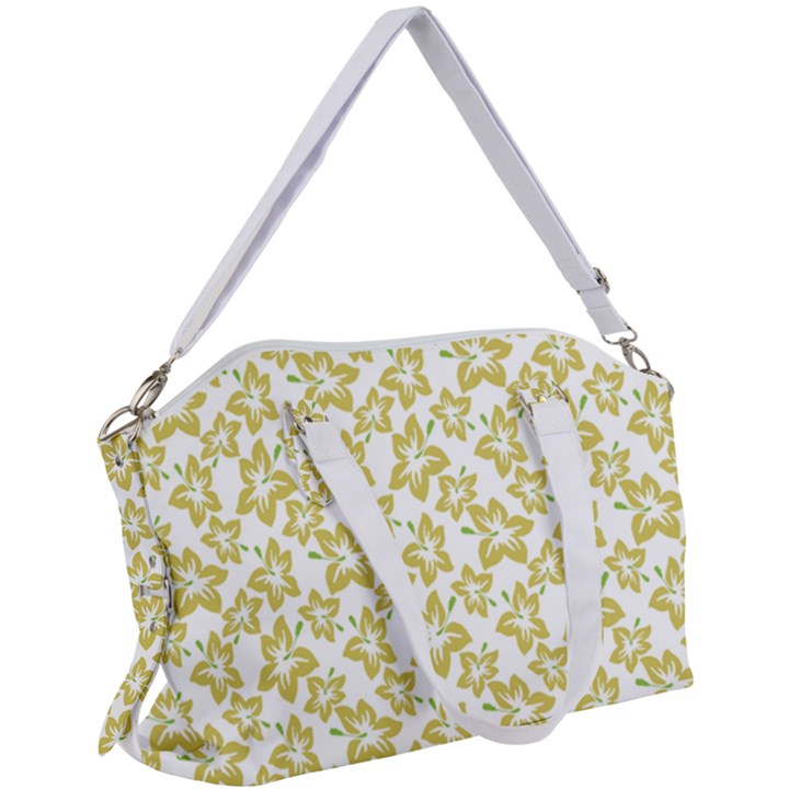 Cute Flowers - Ceylon Yellow Canvas Crossbody Bag