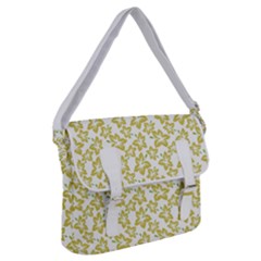 Cute Flowers - Ceylon Yellow Buckle Messenger Bag by FashionBoulevard