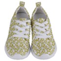 Cute Flowers - Ceylon Yellow Kids  Lightweight Sports Shoes View1