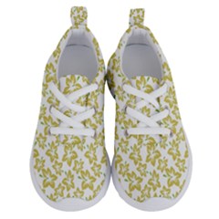 Cute Flowers - Ceylon Yellow Running Shoes by FashionBoulevard