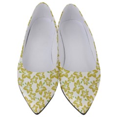 Cute Flowers - Ceylon Yellow Women s Low Heels by FashionBoulevard