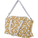 Cute Flowers - Honey Orange White Canvas Crossbody Bag View2