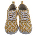 Cute Flowers - Honey Orange White Women Athletic Shoes View1