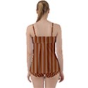 Nice Stripes - Burnt Orange Babydoll Tankini Set View2