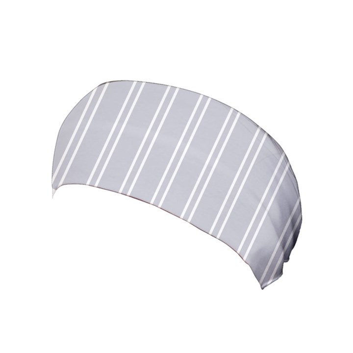 Nice Stripes - Cloudy Grey Yoga Headband