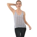 Nice Stripes - Cloudy Grey Chiffon Cami View1