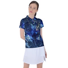 Somewhere In Space Women s Polo Tee