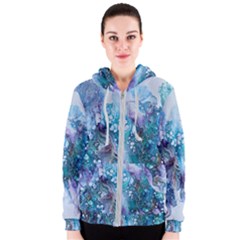 Sea Anemone Women s Zipper Hoodie by CKArtCreations