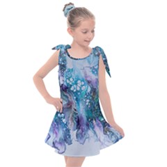 Sea Anemone Kids  Tie Up Tunic Dress