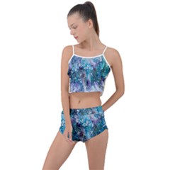 Sea Anemone Summer Cropped Co-ord Set