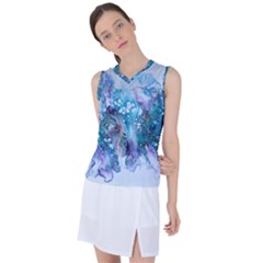 Sea Anemone Women s Sleeveless Sports Top by CKArtCreations