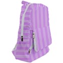 Nice Stripes - Lavender Purple Travelers  Backpack View2