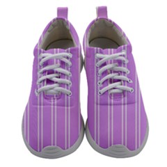 Nice Stripes - Lavender Purple Women Athletic Shoes