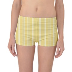 Nice Stripes - Mellow Yellow Boyleg Bikini Bottoms by FashionBoulevard