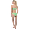 Nice Stripes - Mint Green Classic Bandeau Bikini Set View2