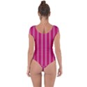 Nice Stripes - Peacock Pink Short Sleeve Leotard  View2