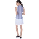 Nice Stripes - Silver Grey Women s Sleeveless Polo Tee View2