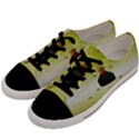 Birds And Sunshine With A Big Bottle Peace And Love Men s Low Top Canvas Sneakers View2