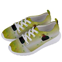 Birds And Sunshine With A Big Bottle Peace And Love Women s Lightweight Sports Shoes by pepitasart