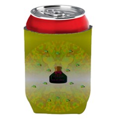 Birds And Sunshine With A Big Bottle Peace And Love Can Holder by pepitasart