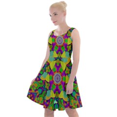 Birds In Peace And Calm Knee Length Skater Dress