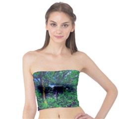 Drawing Of A Summer Day Tube Top by Fractalsandkaleidoscopes