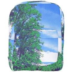 Drawing Of A Summer Day Full Print Backpack by Fractalsandkaleidoscopes