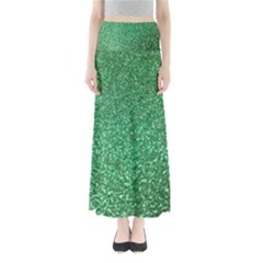 Sparkling Irish Cream Full Length Maxi Skirt by ScottFreeArt