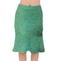 Sparkling Irish Cream Short Mermaid Skirt by ScottFreeArt