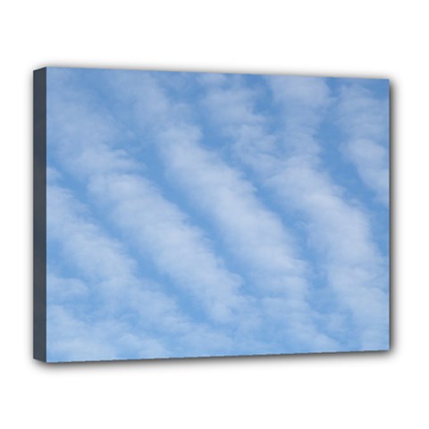 Wavy Cloudspa110232 Canvas 14  X 11  (stretched)