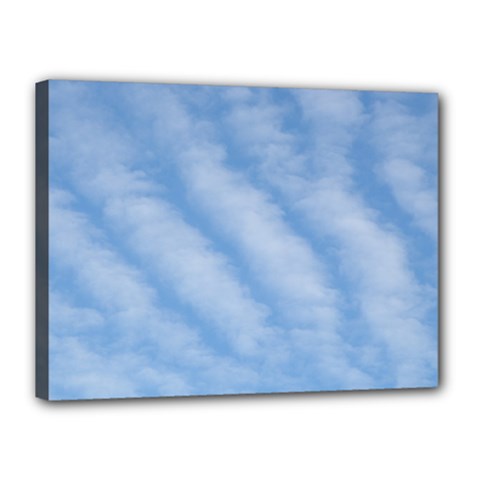 Wavy Cloudspa110232 Canvas 16  X 12  (stretched) by GiftsbyNature