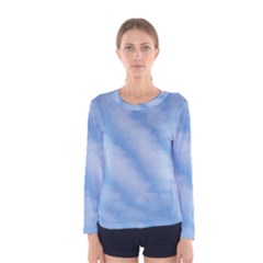 Wavy Cloudspa110232 Women s Long Sleeve Tee