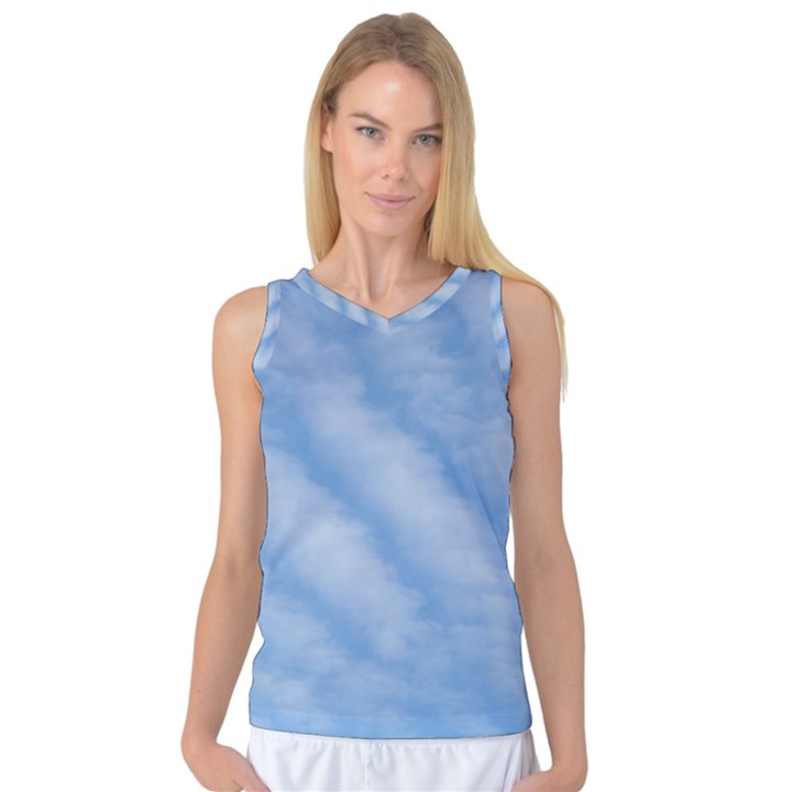 Wavy Cloudspa110232 Women s Basketball Tank Top